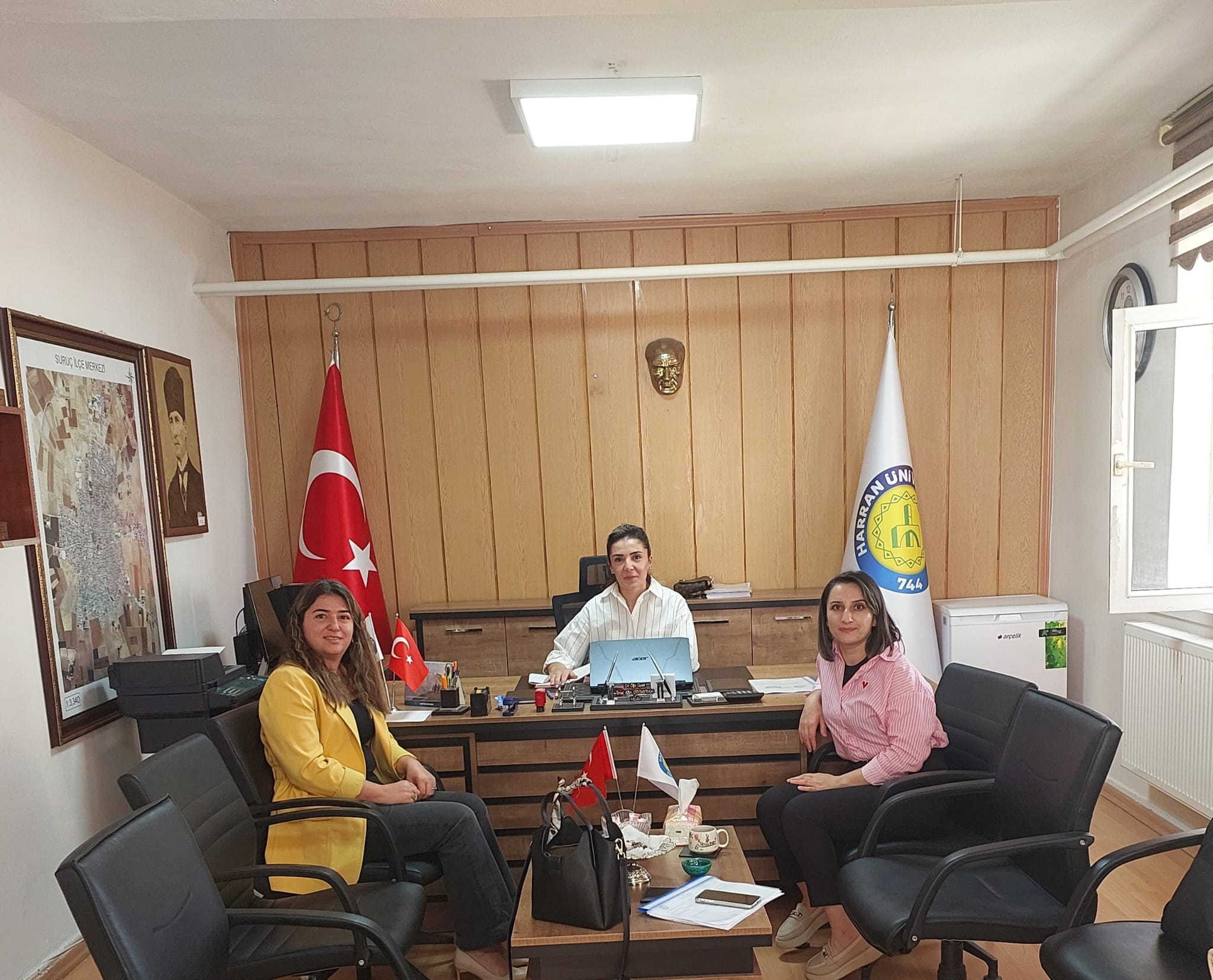 Suruç Meslek Yüksekokulu’nda Misafir Öğretim Elemanı ile Akademik Toplantı Gerçekleştirildi